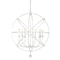 Z-Lite Tull 10 Light Chandelier, Matte White 458-36MW - alternate 5